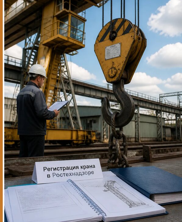 Регистрация крана в Ростехнадзоре в Мелеузе от 15344 р. | Авеста ОТиПБ