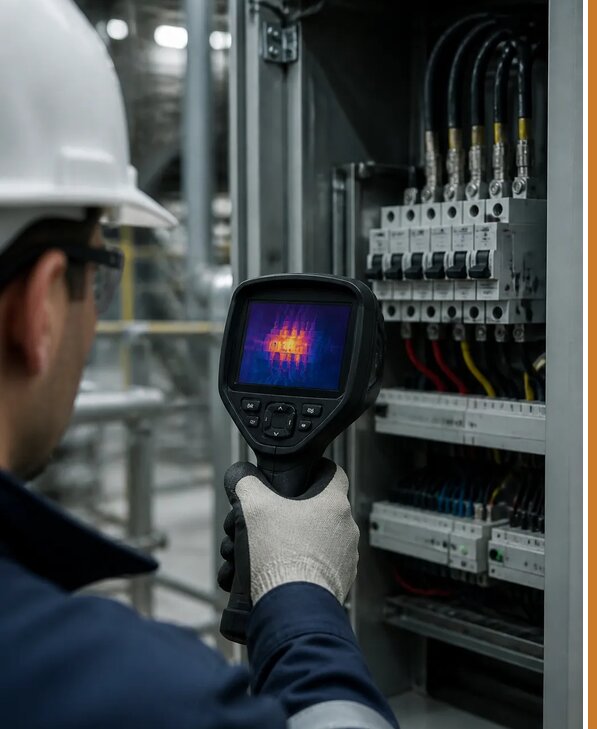 Тепловой контроль оборудования в Мелеузе для безопасности работ